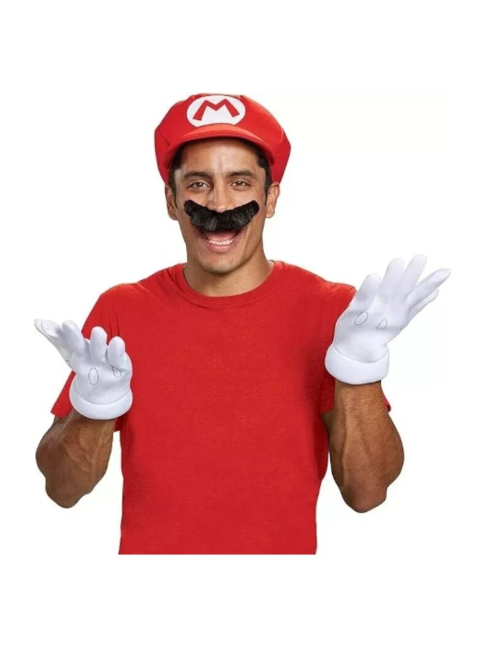 Mario Adult Hat and Mustache
